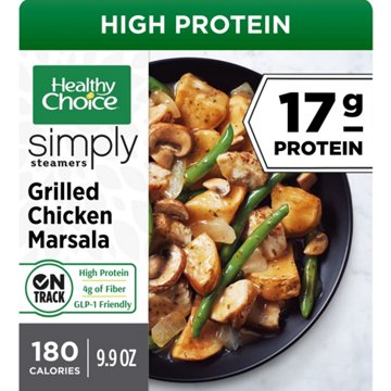 Healthy Choice Simply Steamers Grilled Chicken Marsala Frozen Meal
