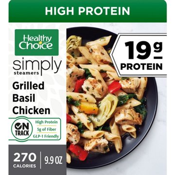 Healthy Choice Simply Steamers Grilled Basil Chicken Frozen Meal