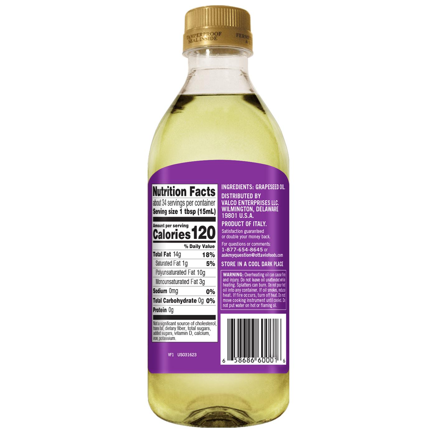 Ottavio Grapeseed Oil Shop Oils at HEB