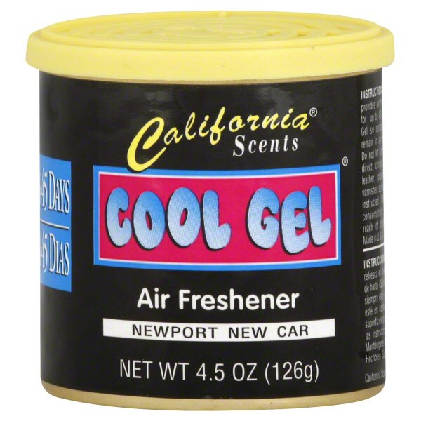California Scents Cool Gel Newport New Car Air Freshener Shop Car