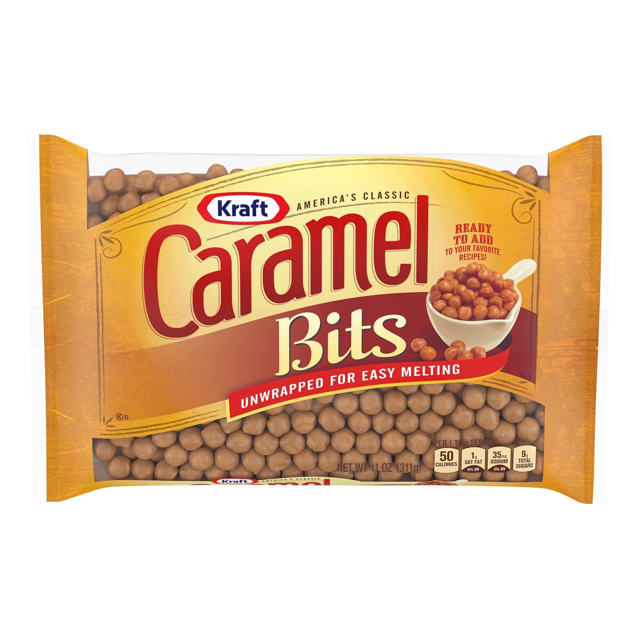 Kraft Caramel Bits Shop Baking Chocolate Candies at H E B