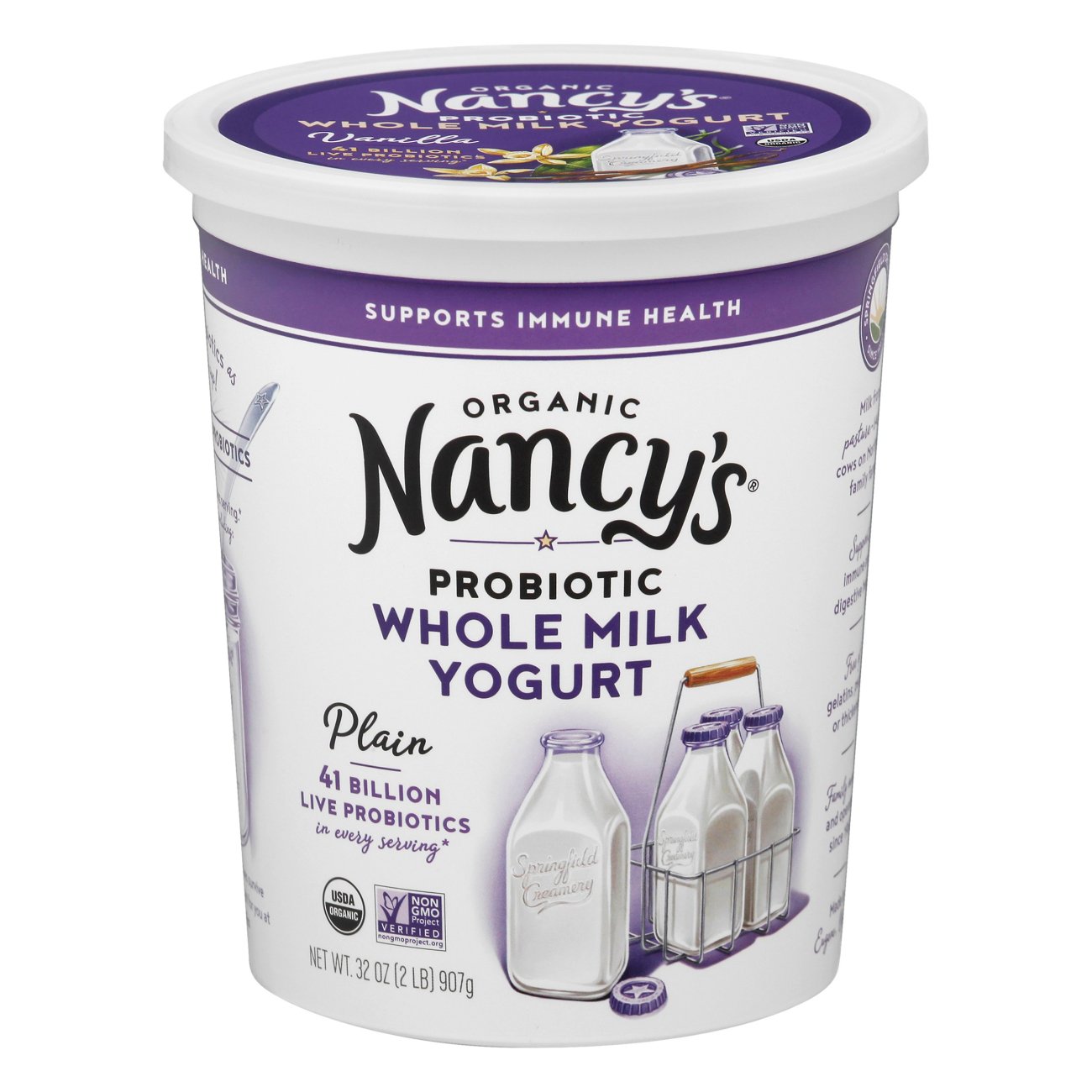 Nancy S Plain Nonfat Yogurt Nutrition Facts Nutrition Ftempo