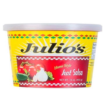 Julio's Fresh Hot Salsa, 16 oz