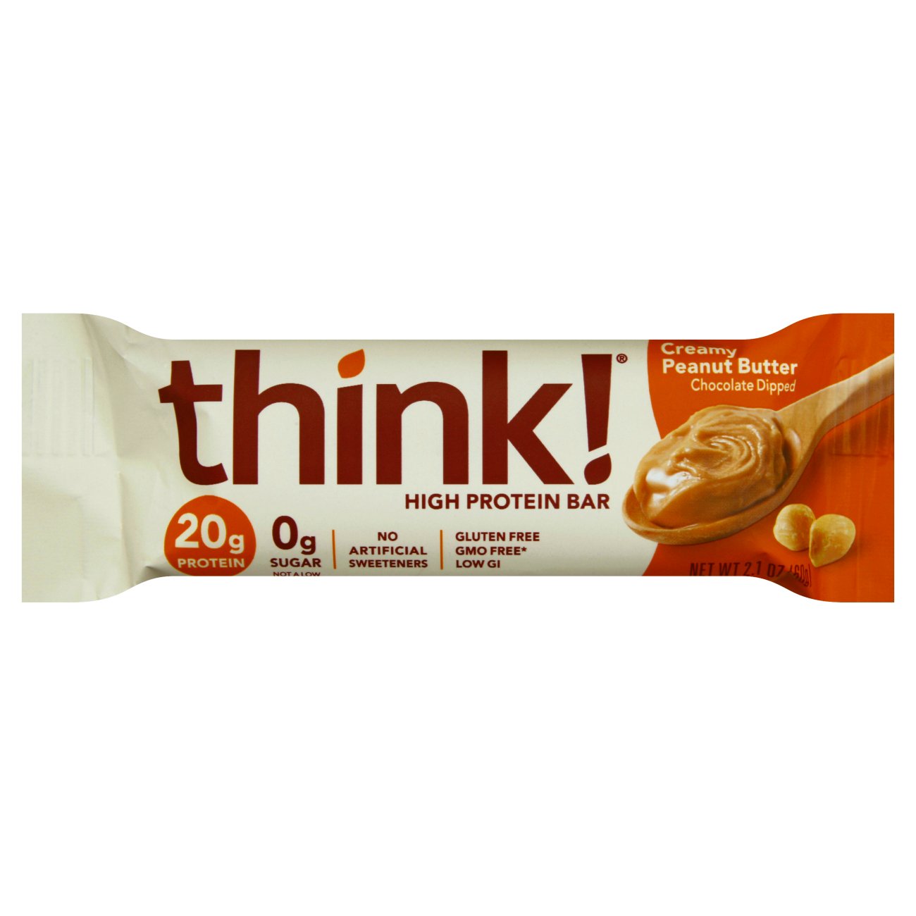 think! 20g Protein Bar Creamy Peanut Butter Shop Granola & snack