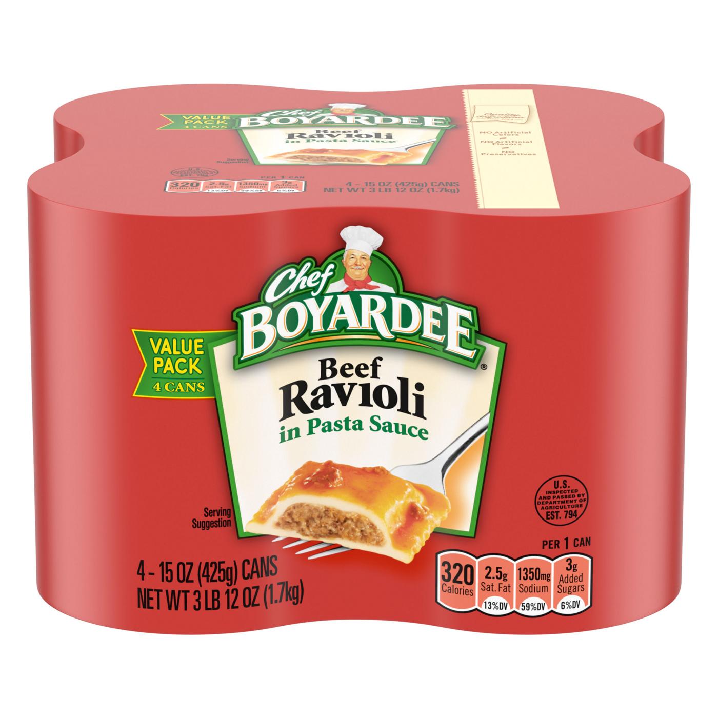 Chef Boyardee Beef Ravioli; image 1 of 7
