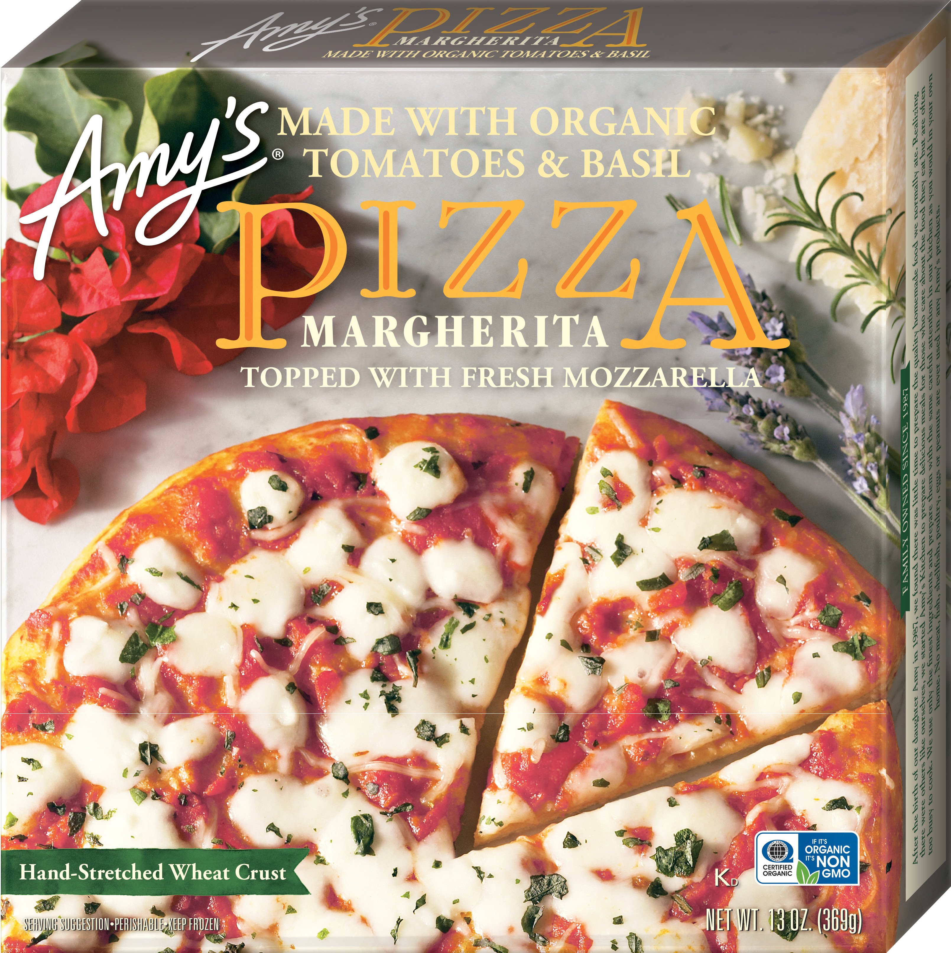 Amy's Frozen Pizza Margherita Shop Pizza at HEB