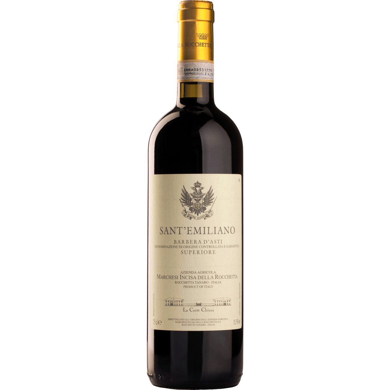 Marchesi Incisa Della Rocchetta Sant'Emiliano Barbera d'Asti, 750