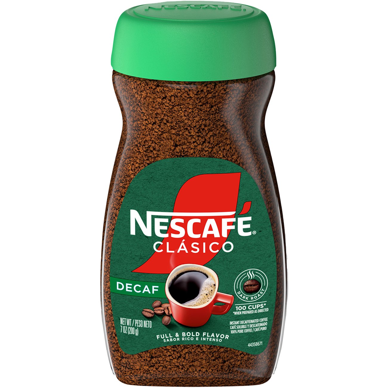 Café instantané décaféiné, 100 g