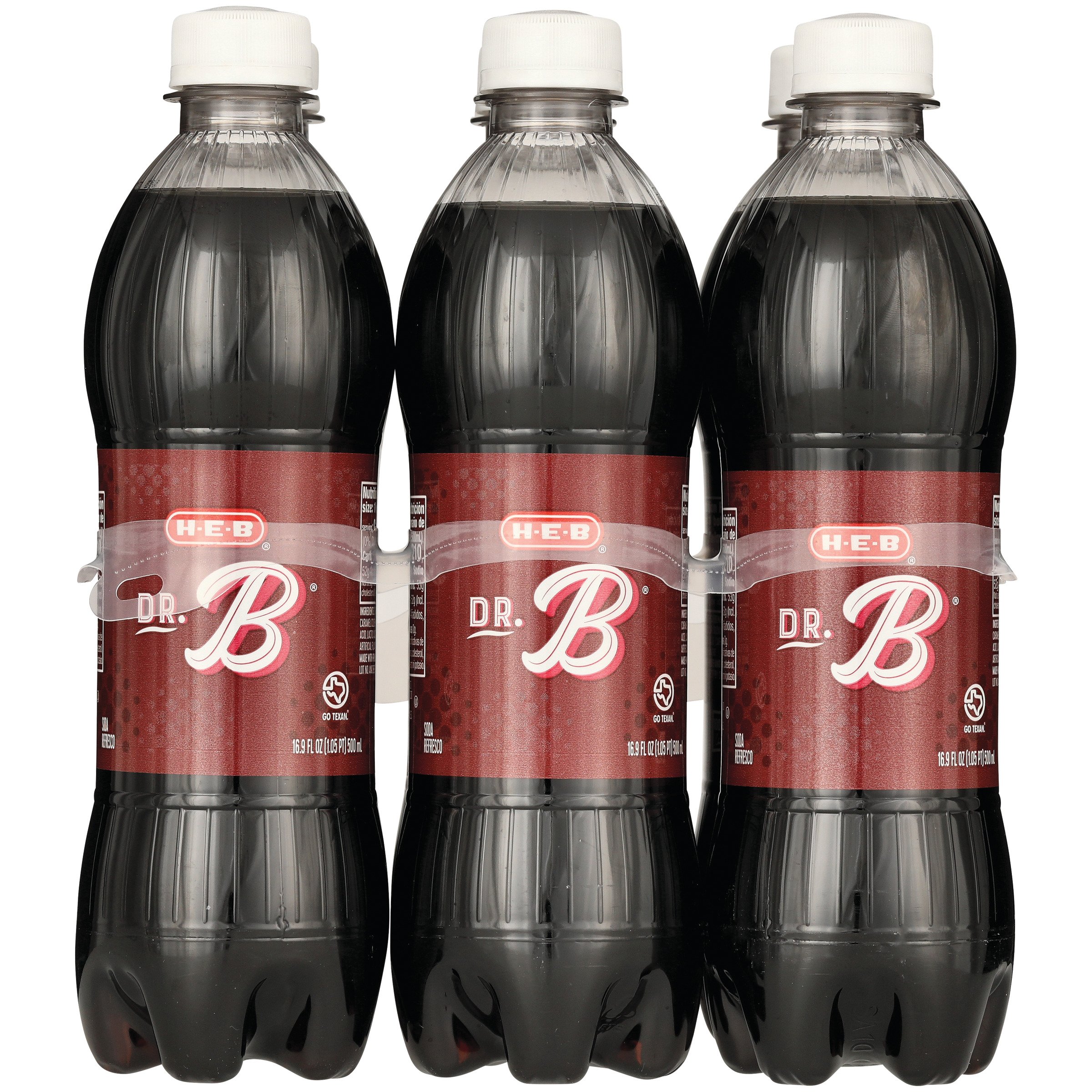 H-E-B Dr. B Soda 16.9 Oz Bottles - Shop Soda At H-E-B