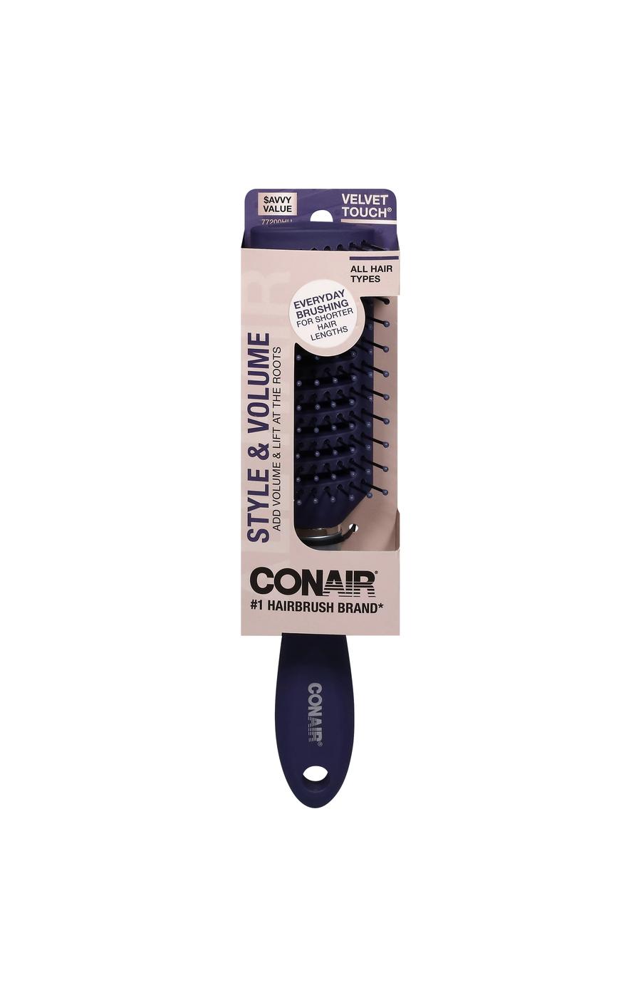 Conair Velvet Touch Style & Volume Hair Brush; image 1 of 2