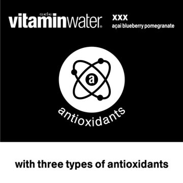 Glaceau Vitaminwater XXX Acai Blueberry Pomegranate Nutrient Enhanced Water Beverage