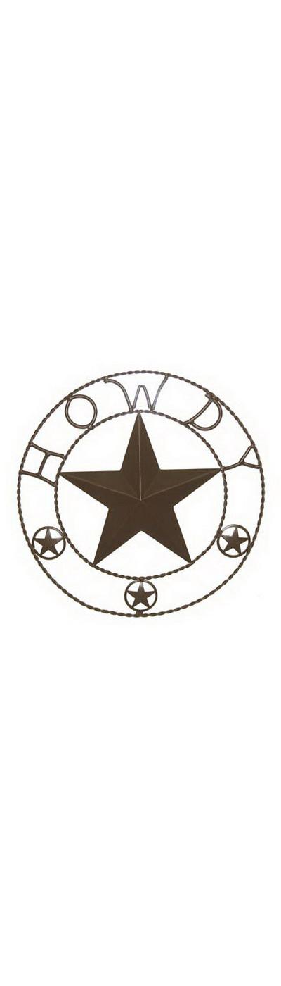 Interpro Howdy Star with wire ring; image 2 of 2