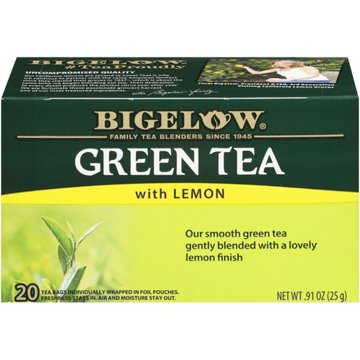 Bigelow Green Tea with Lemon Tea Bags