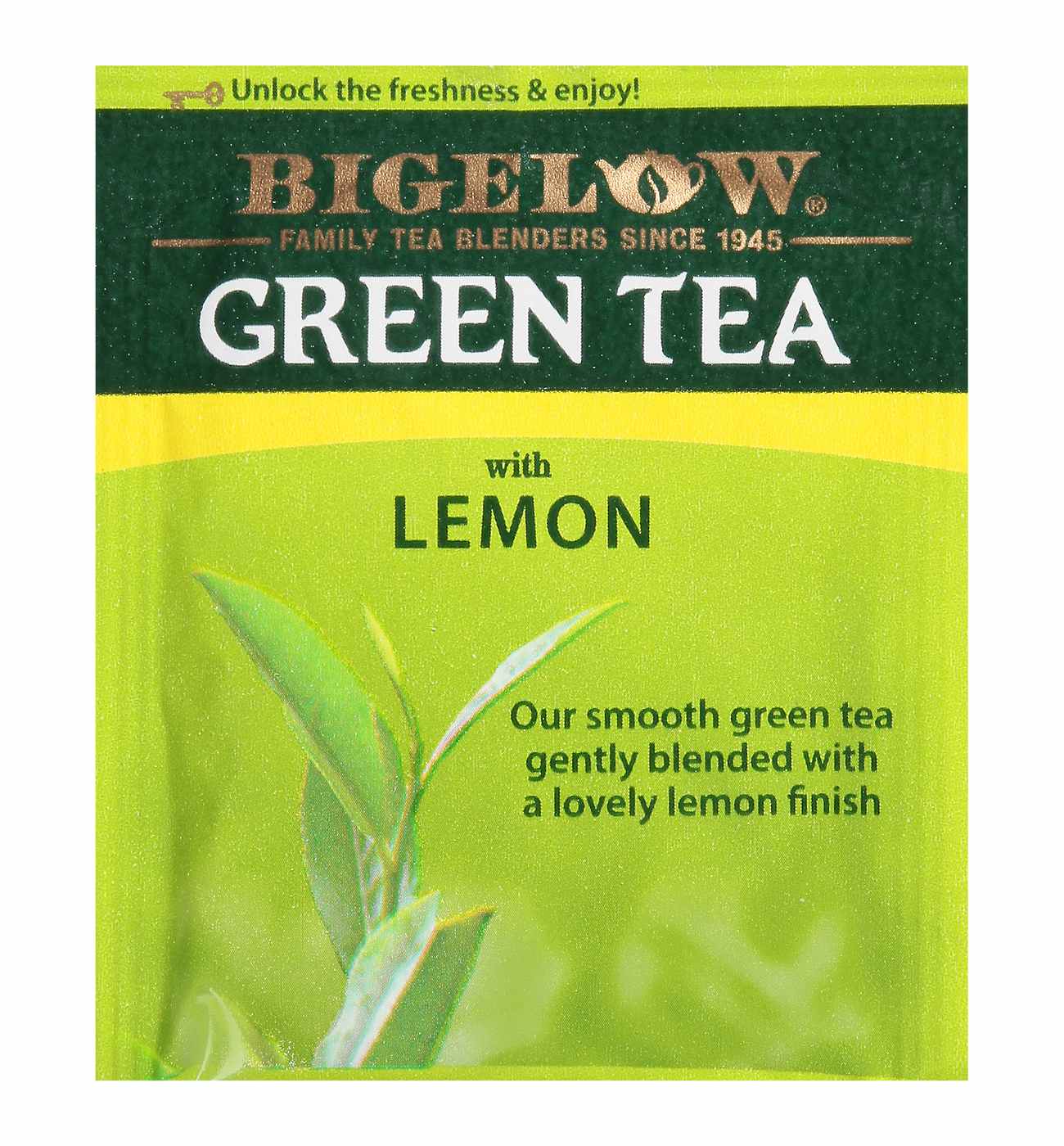 Bigelow Green Tea with Lemon Tea Bags; image 2 of 2