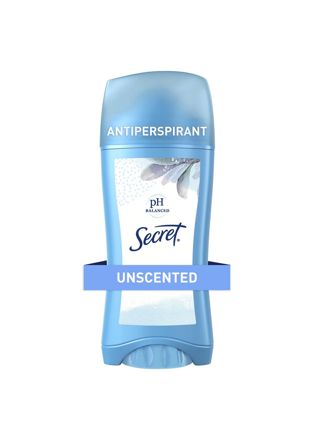 Secret 24 Hr Invisible Solid Antiperspirant - Unscented; image 5 of 6