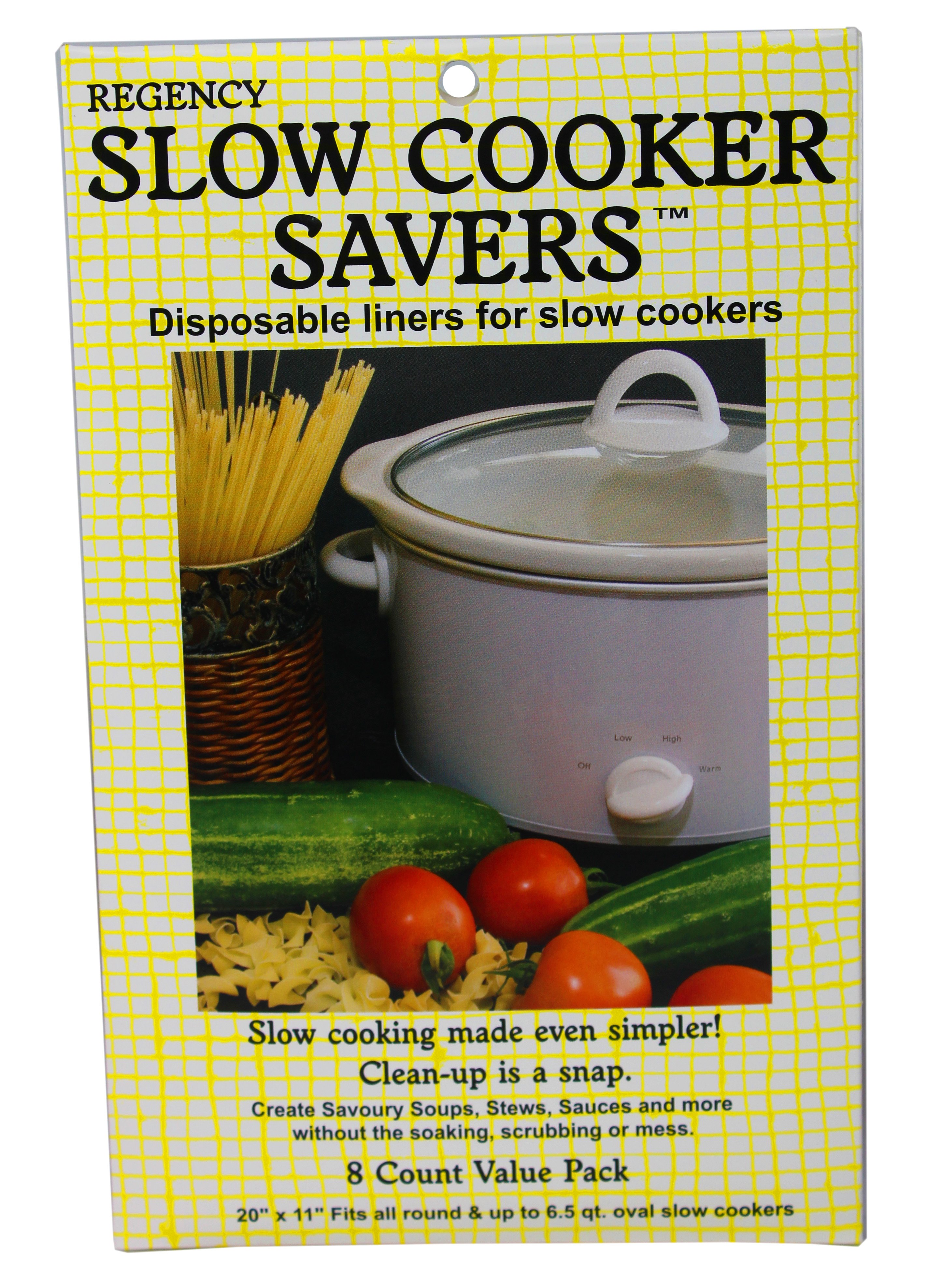 Disposable Slow Cooker Liners - 20 Pack