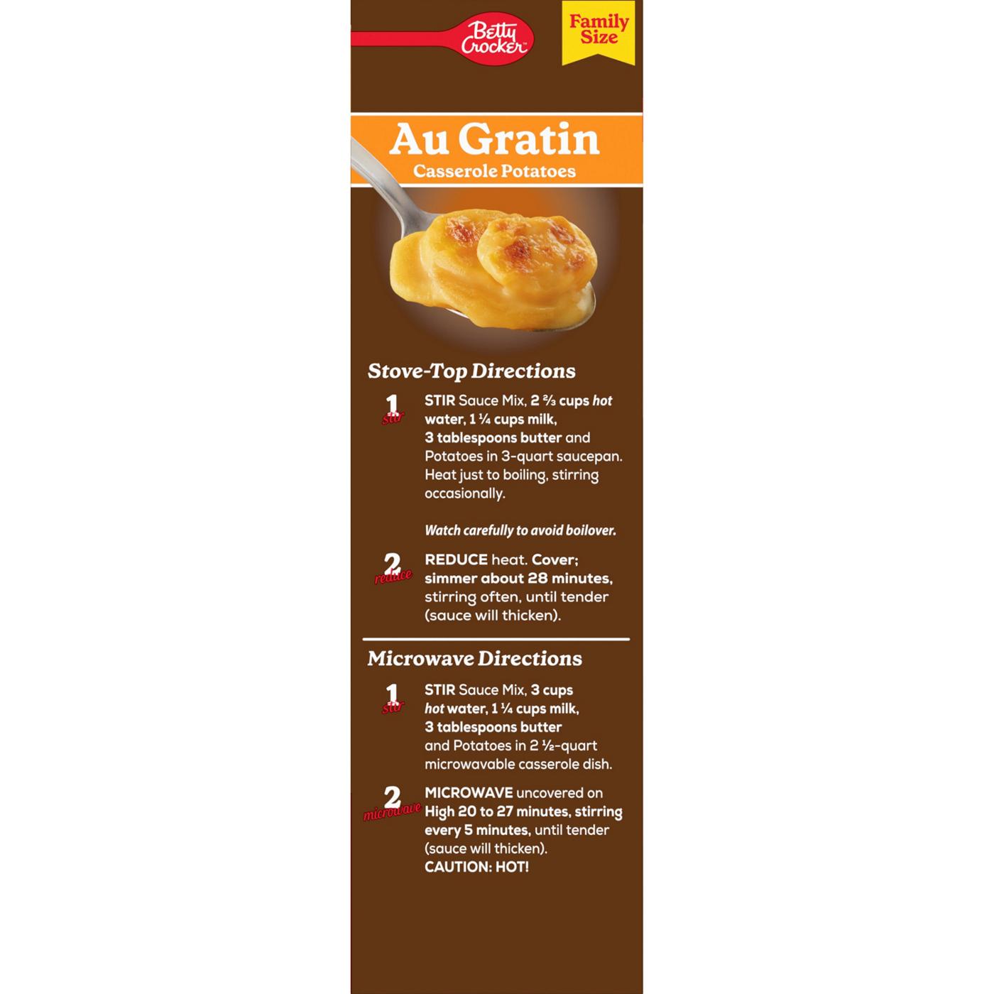 BETTY CROCKER Au Gratin Potatoes Value Size; image 2 of 2