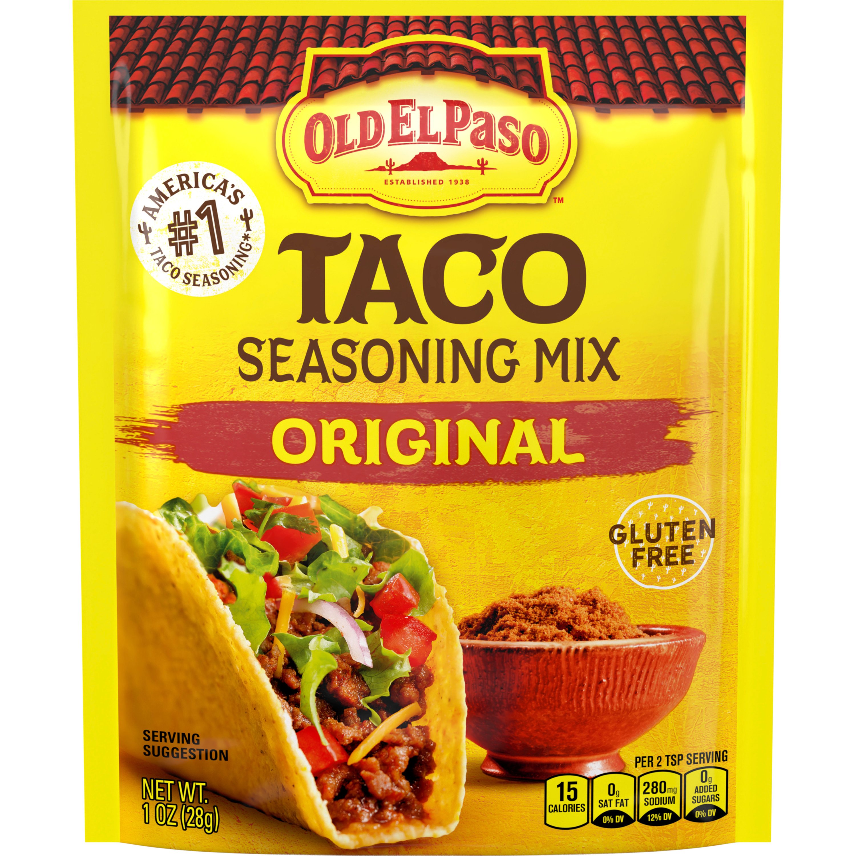 Old El Paso Original Taco Seasoning Mix Shop Spice mixes at HEB