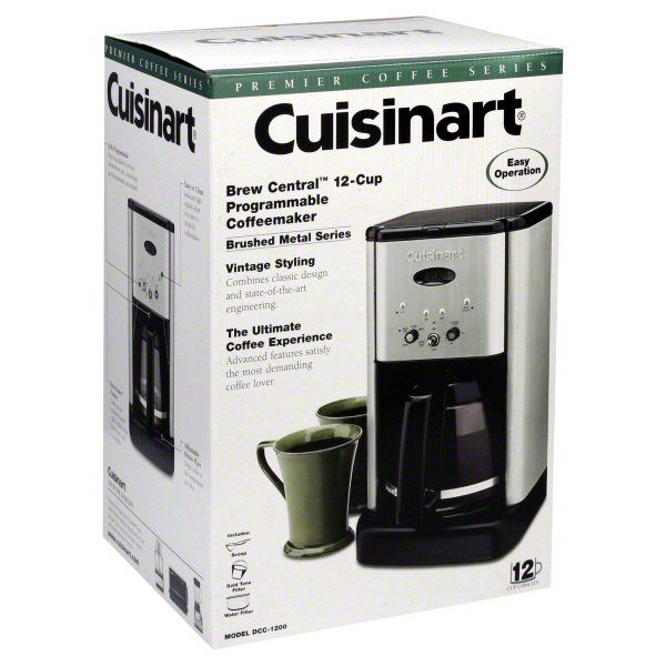 Cuisinart Premier Coffee Series Brew Central 12Cup Programmable