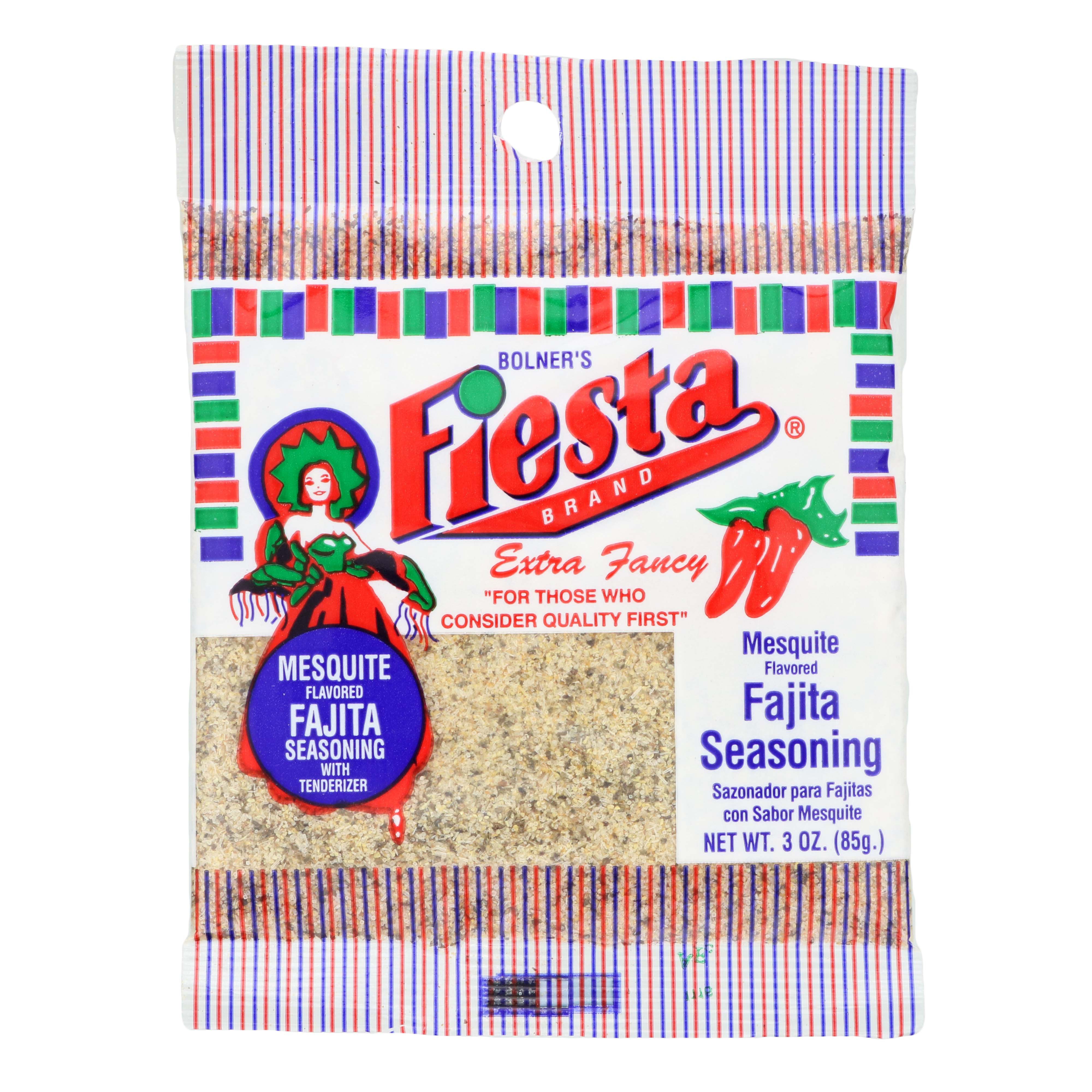 Bolner's Fiesta Mesquite Flavored Fajita Seasoning Shop Spice Mixes