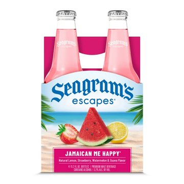 Seagram's Escapes Jamaican Me Happy 4 pk Bottles, 11.2 oz