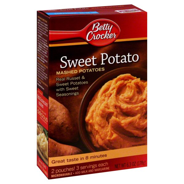 Betty Crocker Sweet Potato Mashed Potatoes Shop Pantry Meals at HEB