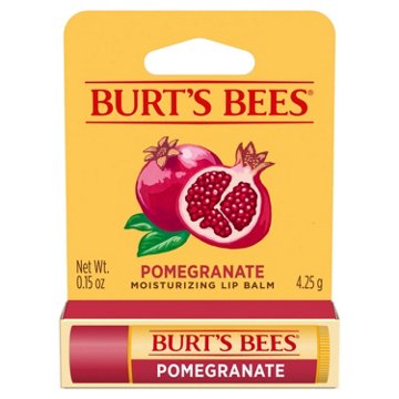 Burt's Bees Moisturizing Lip Balm - Pomegranate, 0.15 oz