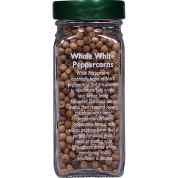 Central Market Organics Whole White Peppercorns