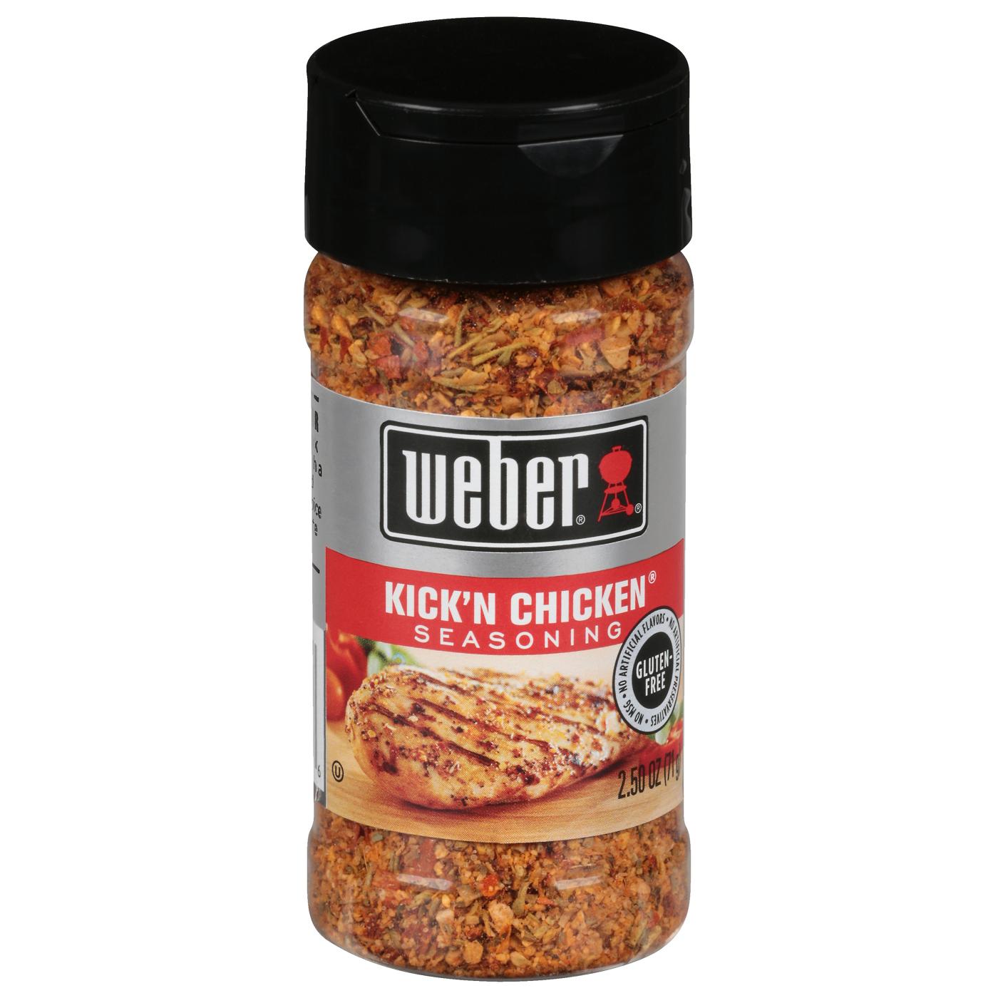 Weber Kick'n Chicken Seasoning; image 1 of 4