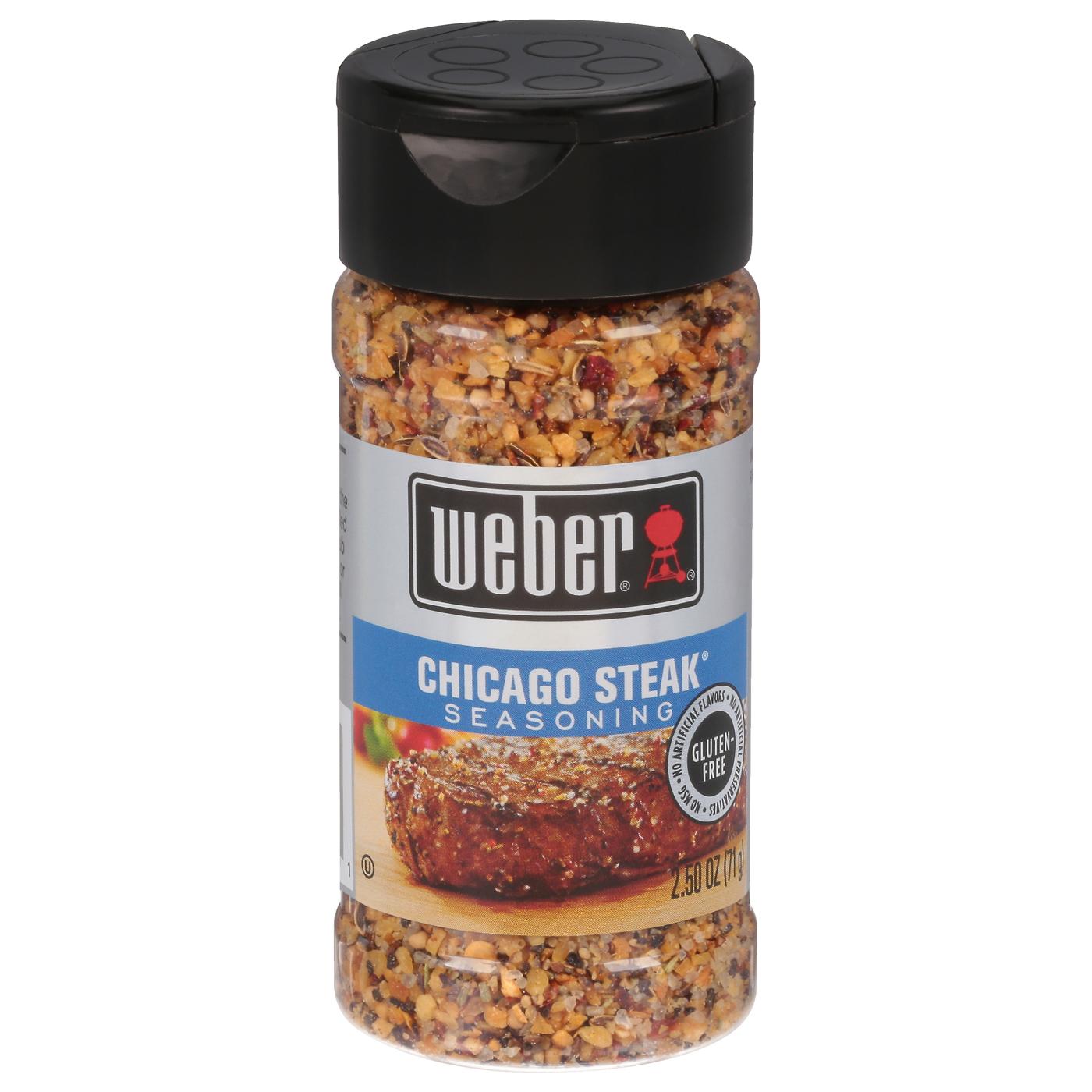 Weber Chicago Steak Seasoning; image 1 of 4