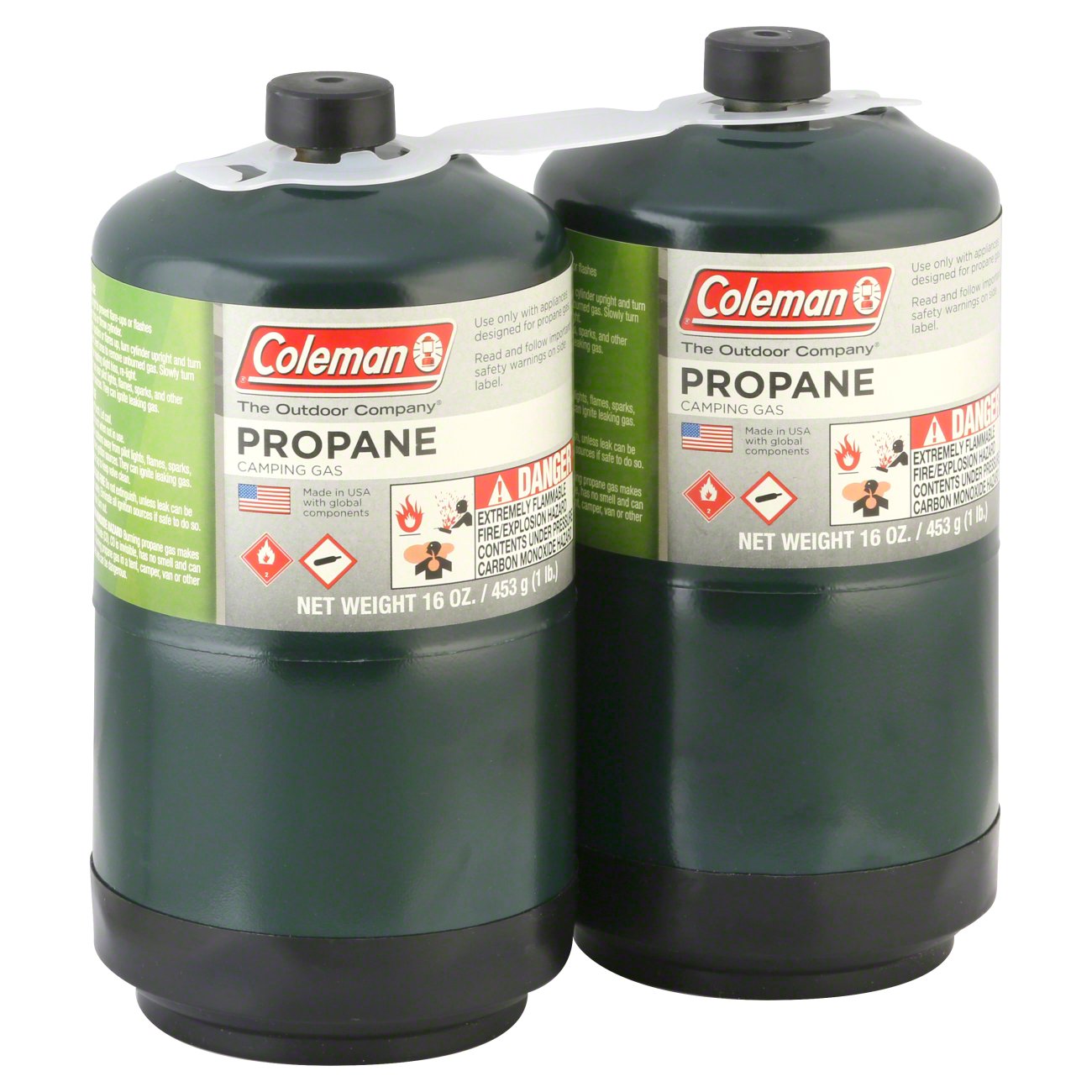 Coleman 16 oz Propane Fuel Cylinders, 2 ct | Central Market