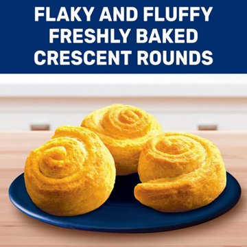 Pillsbury Place 'N Bake Original Crescent Rounds, 8 ct