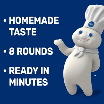 Pillsbury Place 'N Bake Original Crescent Rounds, 8 ct