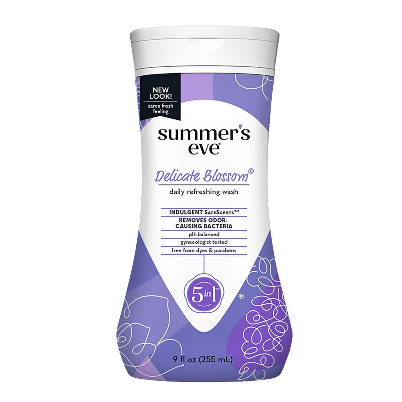 Summer's Eve Cleansing Wash - Delicate Blossom; image 1 of 3
