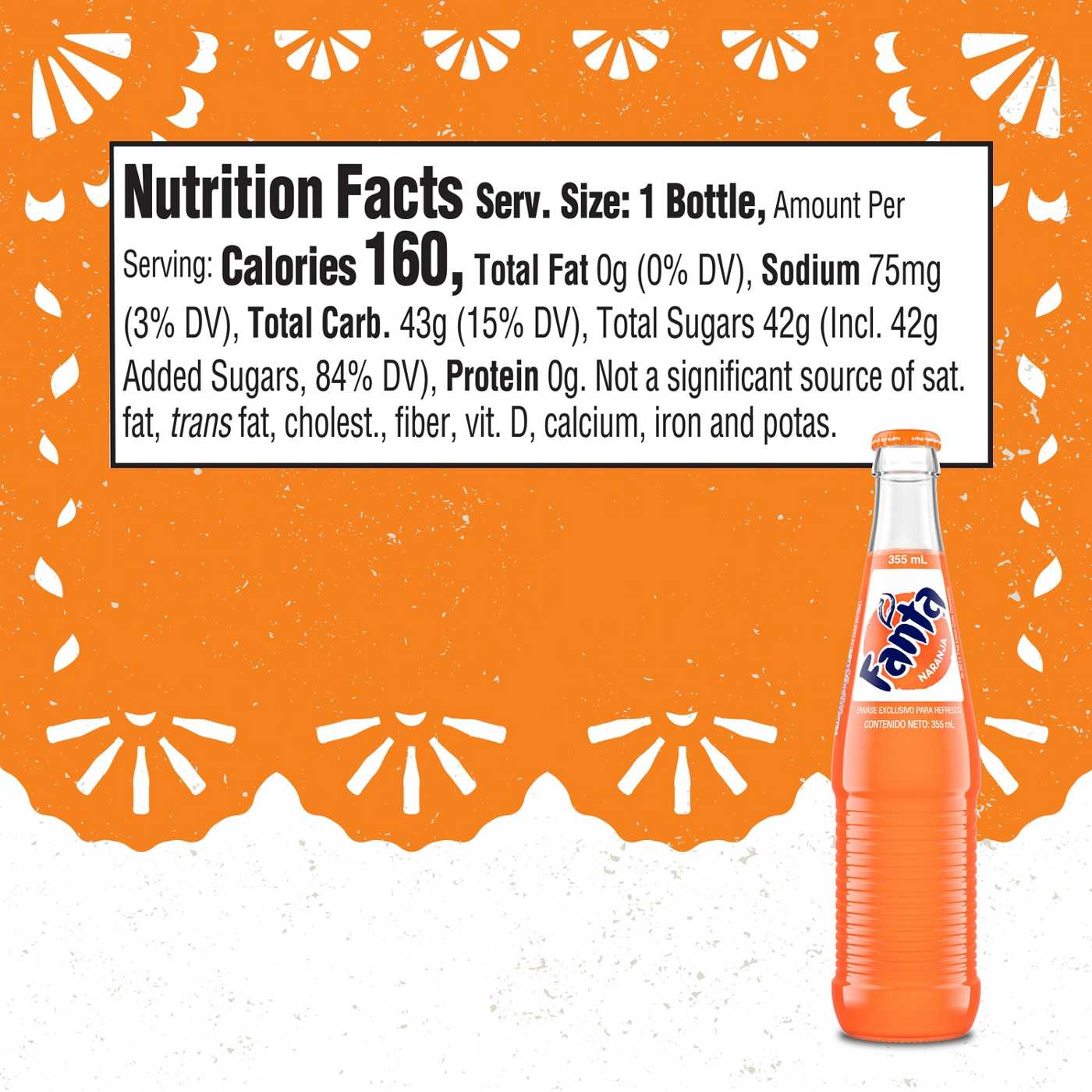 Fanta Orange Soda; image 2 of 2