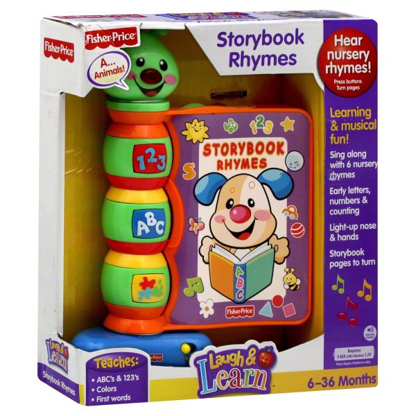 Fisher price 2024 storybook rhymes