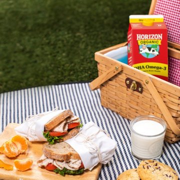 Horizon Organic 2% Reduced Fat DHA Omega-3 Milk, 1/2 gal