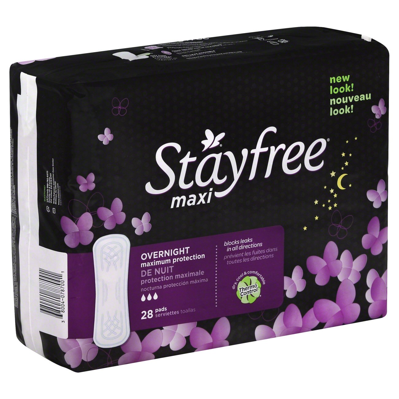 Stayfree Overnight Maximum Protection Maxi Pads Shop Pads & liners at
