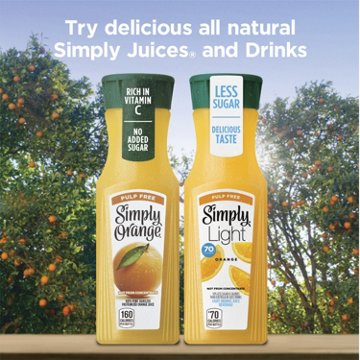 Simply Orange Pulp Free Orange Juice