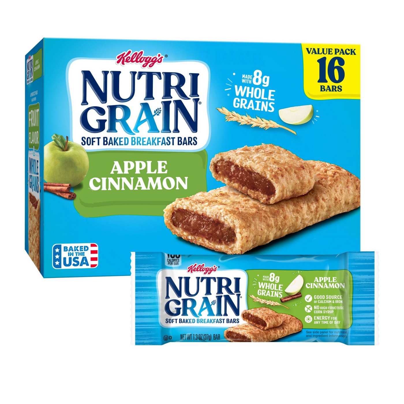 Nutri-Grain Apple Cinnamon Soft Baked Breakfast Bars; image 4 of 5