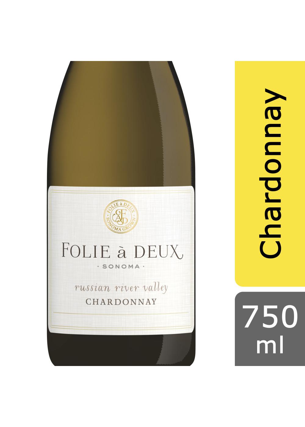 Folie A Deux Chardonnay Wine; image 3 of 5