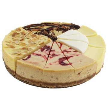H-E-B Bakery Assorted Cheesecake Wheel, 8"