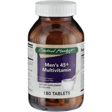 Central Market Men's 45+ Multivitamin Tablets