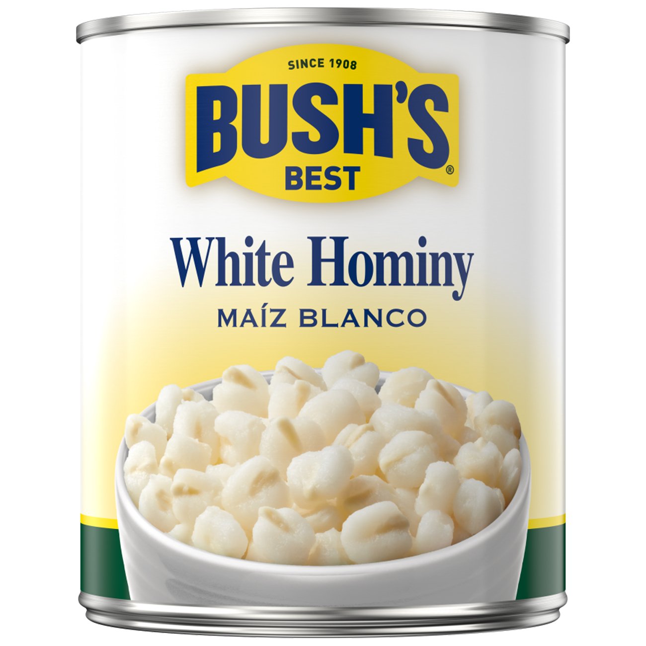 Bush's Best White Hominy Shop Canned & Dried Food at HEB
