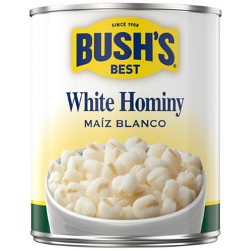 Bush's Best White Hominy, 30 oz