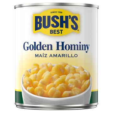 Bush's Best Golden Hominy, 30 oz
