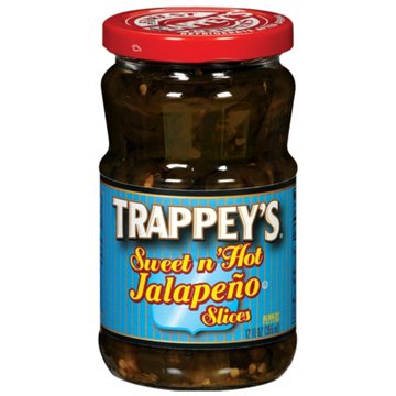 Trappey's Sweet n Hot Jalapeno Slices, 12 oz