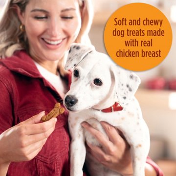 MilkBone Soft and Chewy Dog Treats Chicken Recipe With Chicken Breast, 5.6 oz