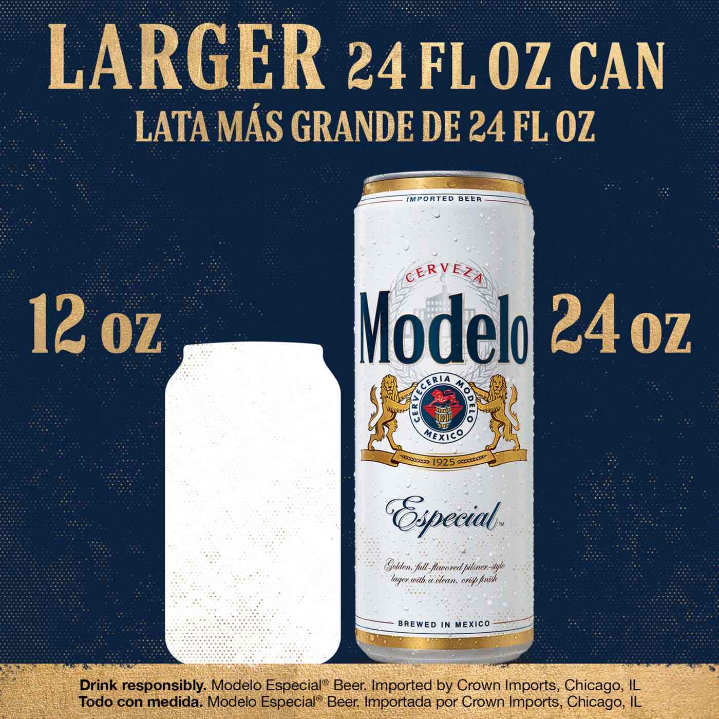Modelo Especial Mexican Lager Import Beer 24 oz Can; image 5 of 9