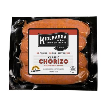 Kiolbassa Classic Chorizo, Links, 12 oz